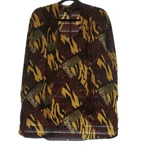 Ashley Stewart Animal Print Blouse, Gently Used, Size 18/20W, 100% Polyester